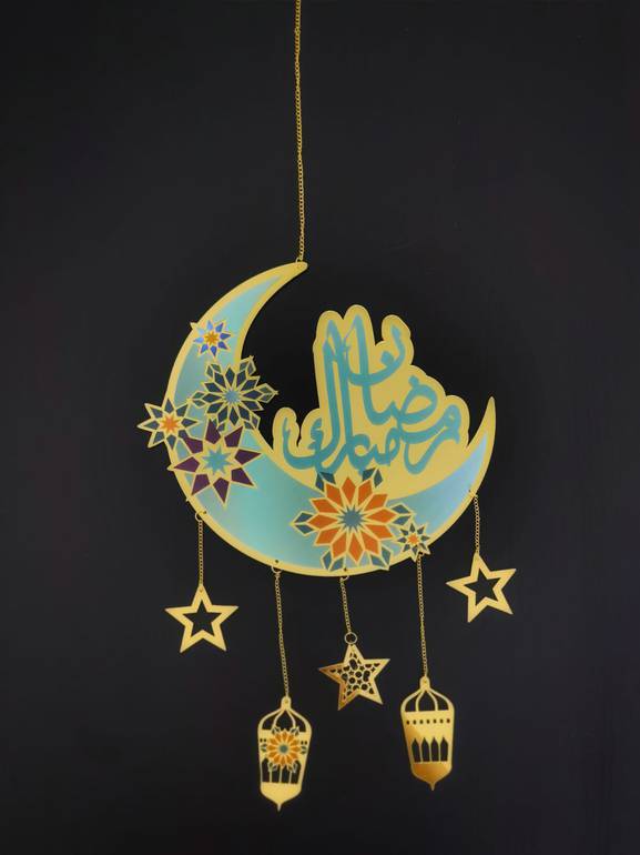 تعليقة زينة رمضان اكر يليك 