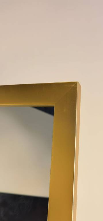 مرآة ارضية - ليجانزا - 150X30سم -ذهبي