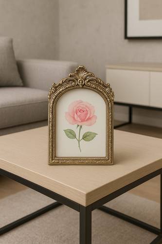 إطار صورة كلاسيكي ذهبي