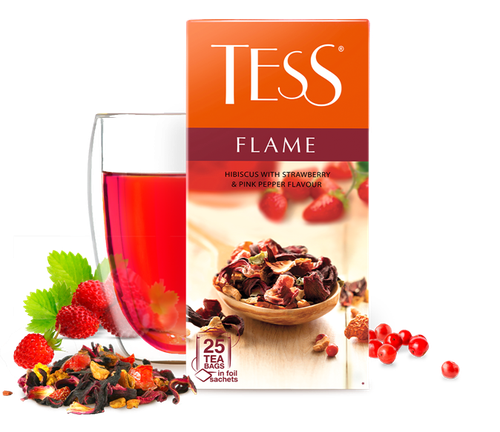الكركديه والفراولة