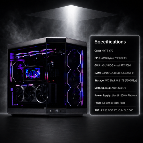 PC GAMING 5080 16GB RYZEN 7 7800X3D