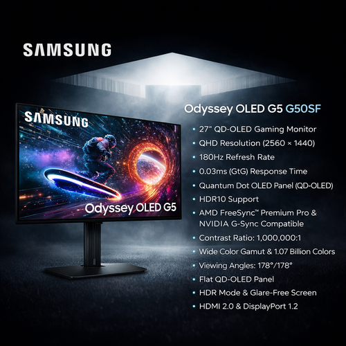 Samsung G5 OLED 27inch