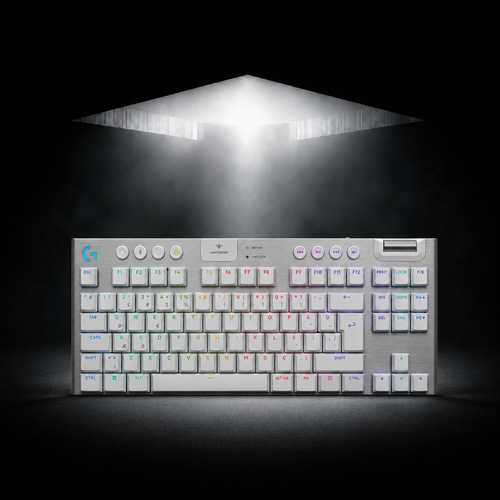 Logitech G915 Tenkeyless Lightspeed White Wireless