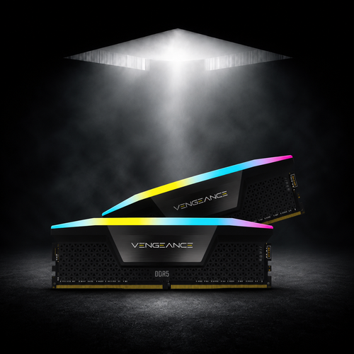 CORSAIR VENGEANCE 32GB (16+16) DDR5 5200Mhz BLACK RGB