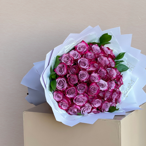 باقة ورد طبيعي 