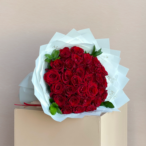 باقة ورد طبيعي 