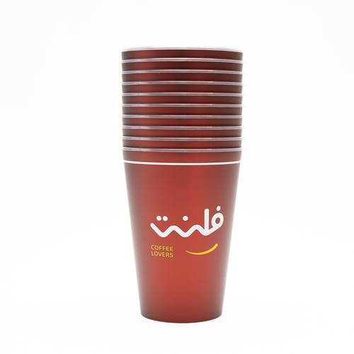 أكواب بلاستيكية 10 حبات - 12oz