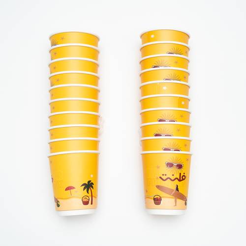 أكواب مجموعة الصيف 20 حبة - 9oz
