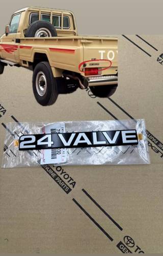 علامة خلفيه24VALVE وكاله اصليه  تركب للربع ، الشاص  وكالة