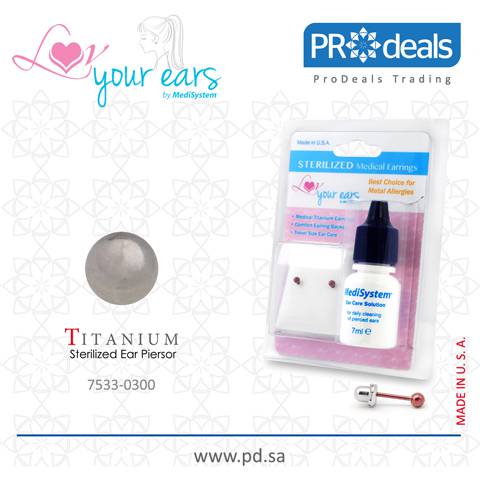 Lov your ears - Titanium Fashion Earring