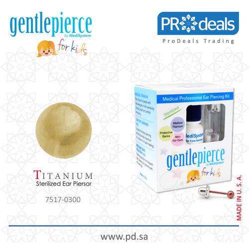 GentlePierce - Titanium Ear Piercing