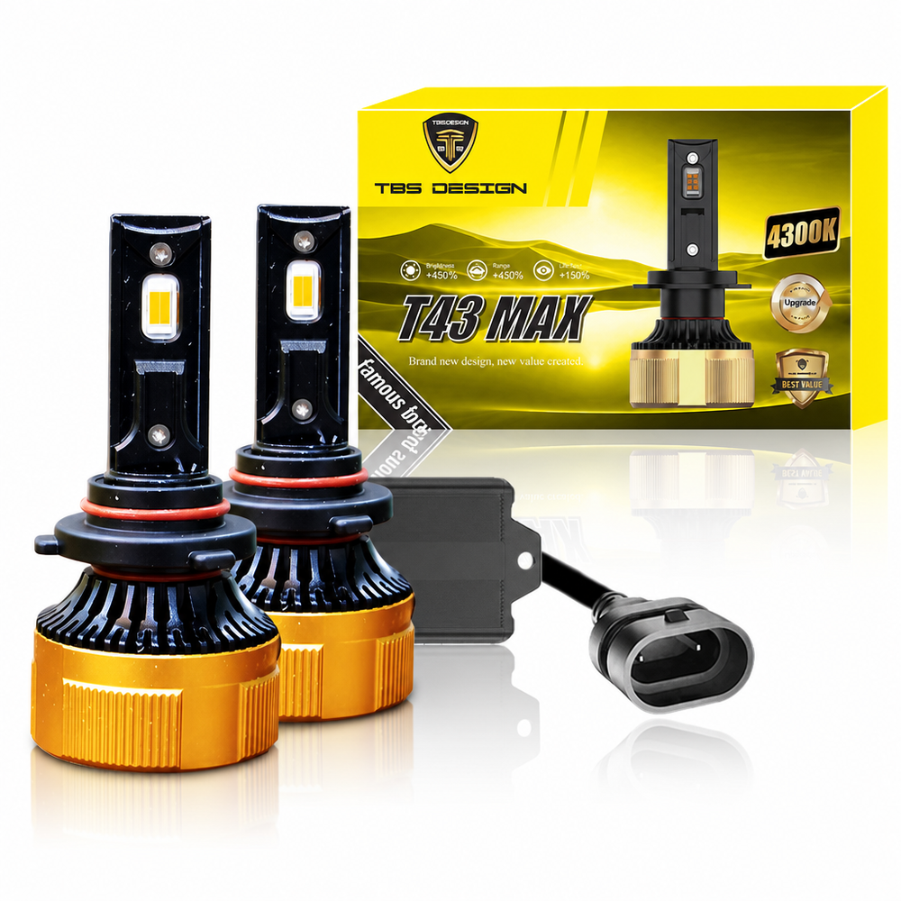 مصباح ليد امامي اصليه للسيارات M8 pro قوه 110w ابيض9005