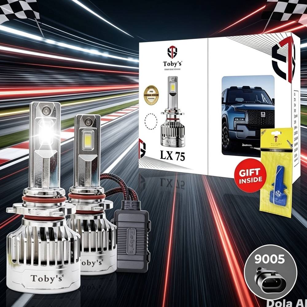 ليد مصباح امامي اصلي للسيارات LX75 بقوه 150 واط اضاءه ابيض 