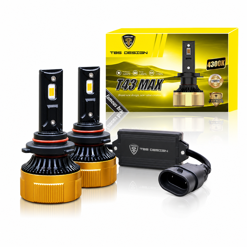 مصباح ليد امامي اصليه للسيارات M8 pro قوه 110w ابيض9005