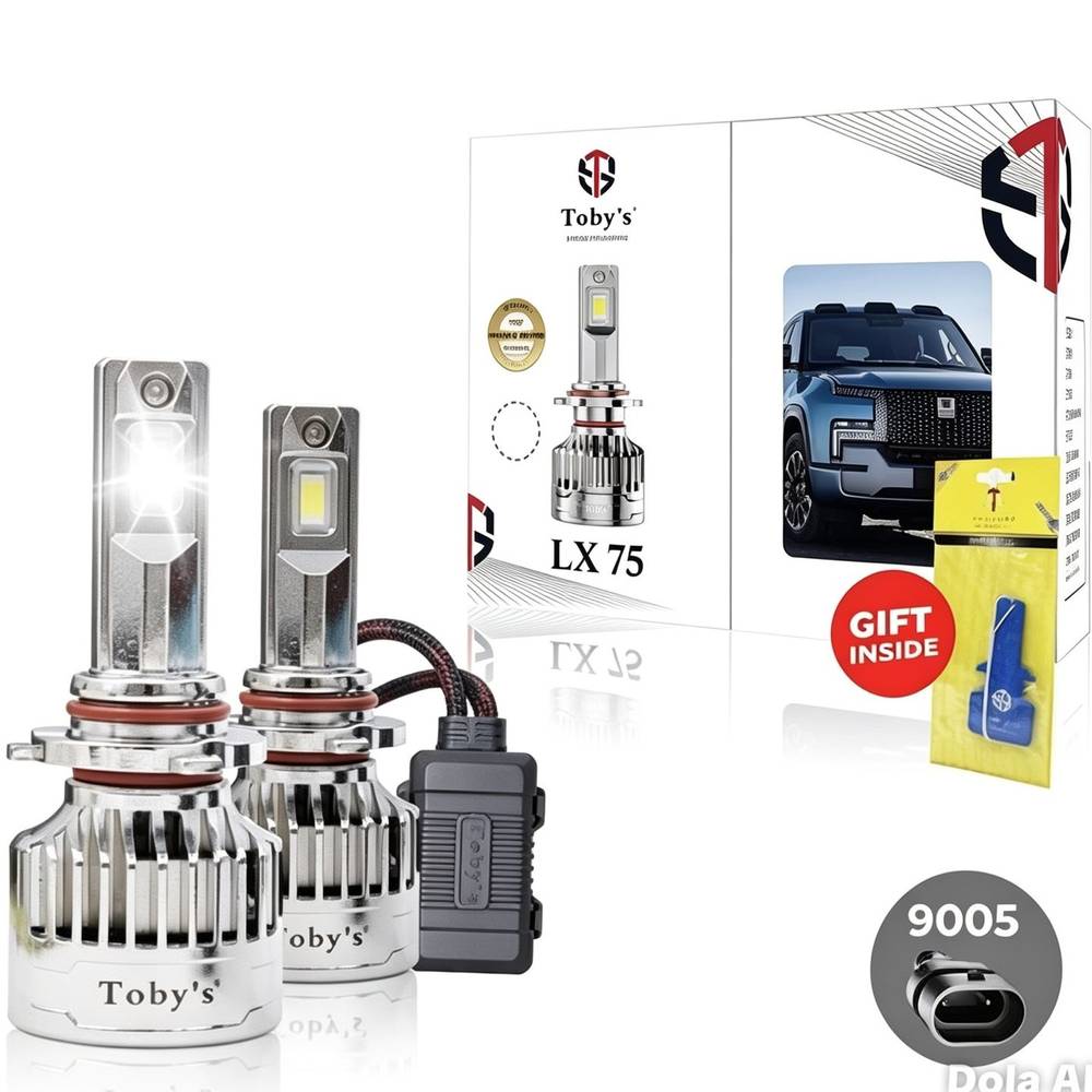 ليد مصباح امامي اصلي للسيارات LX75 بقوه 150 واط اضاءه ابيض 