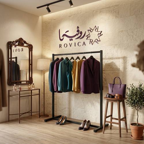 علاق ملابس معدني أسود قوي  Rovica