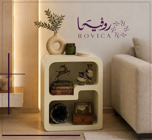 كومودينة جانبية قوسية مفتوحة بتصميم حديث  Rovica