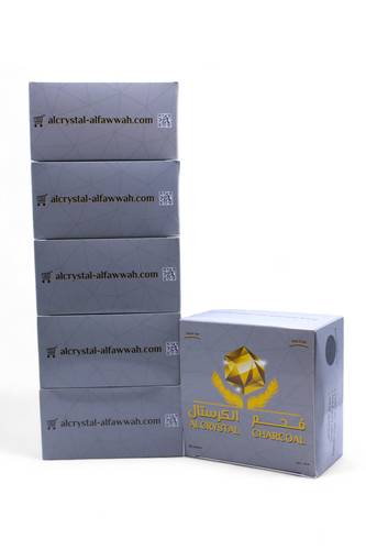 فحم الكرستال حجم 33ملم (عرض 6 علب)