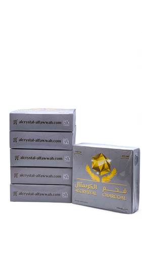 فحم الكرستال حجم 40ملم (عرض 6 علب)