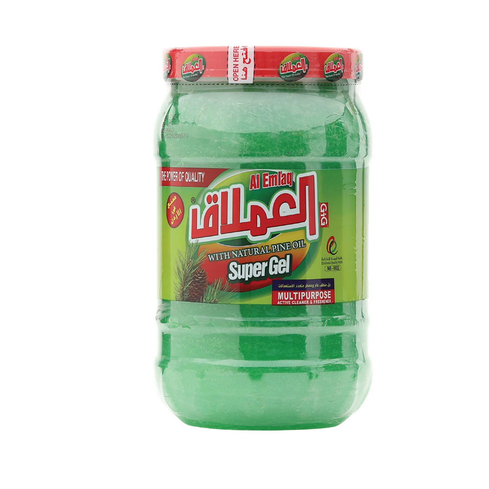 Al-Emlaq Super Gel Pine - Multi-Purpose Cleaner with Refreshing Scent