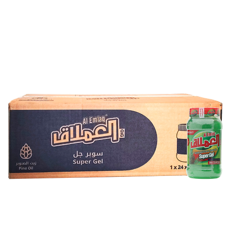 العملاق سوبر جل  500 غم  صنوبر 24X1 (كرتون) 