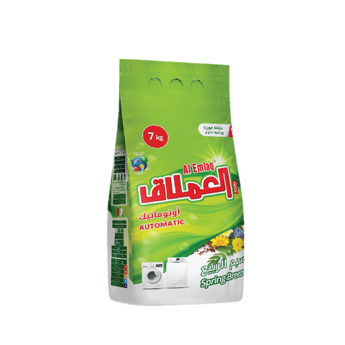 العملاق مسحوق غسيل للغسالات (الأتوماتيكية) برائحة ( نسيم الربيع )  كيس