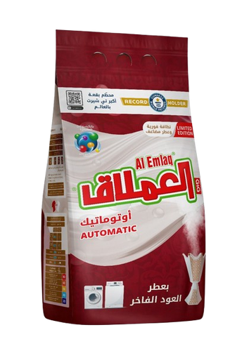 Al-Emlaq Automatic Washing Powder 5kg with Oud Scent