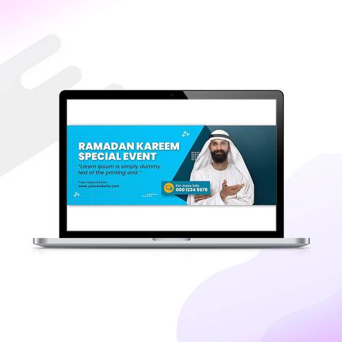 تصميم بنر للمتجر الالكتروني 