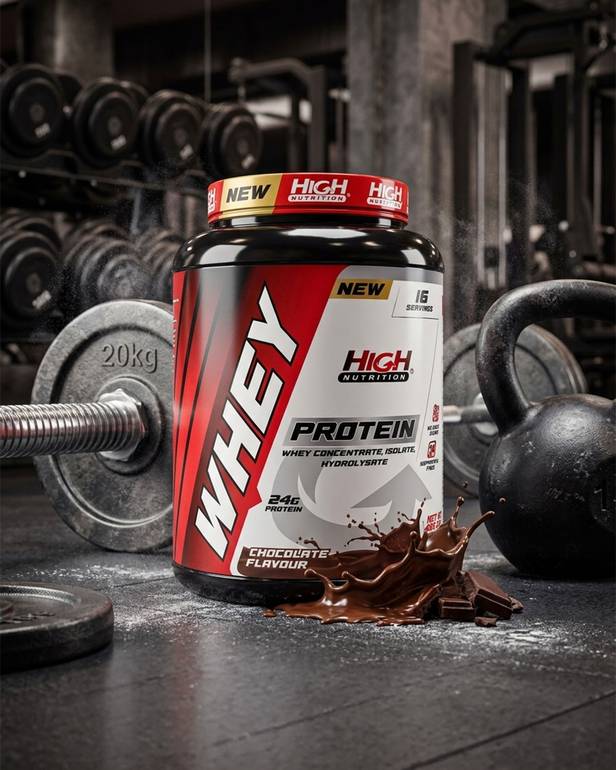 High Nutrition Whey Protein Chocolate – 2280g | 24g Protein | 76 Servings