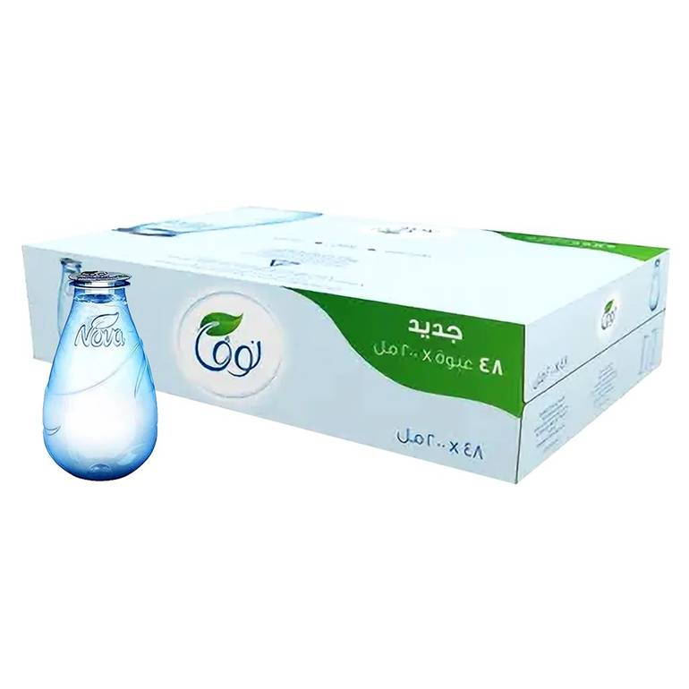 كرتون مياه نوفا (48 × 200 مل)