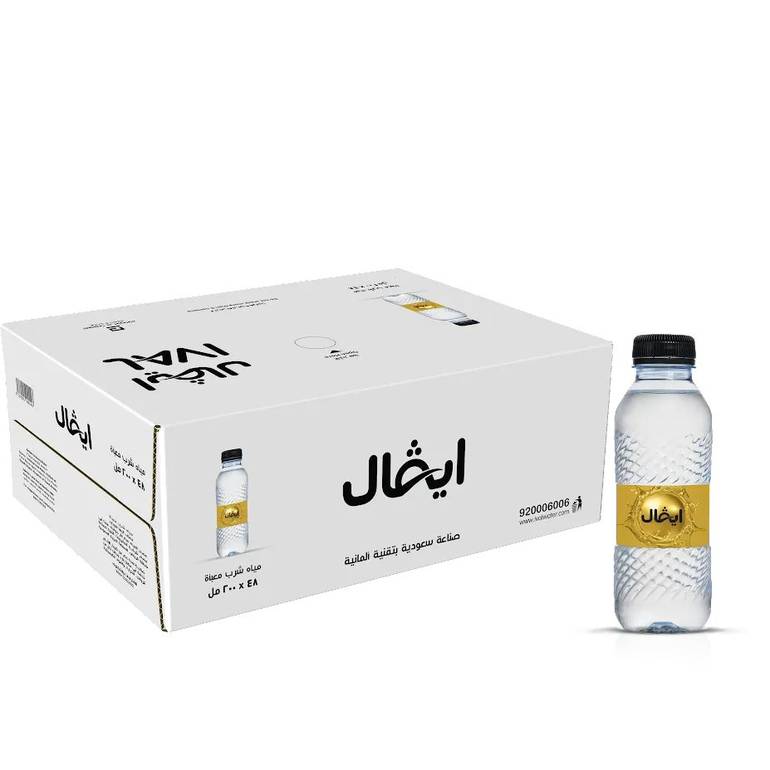 كرتون مياه ايفال (48 عبوة × 200 مل)