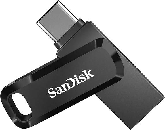 قرص تخزين فلاش الترا بميزة اوه تي جي مزدوج منافذ USB نوع C بسعة 32GB من سانديسك