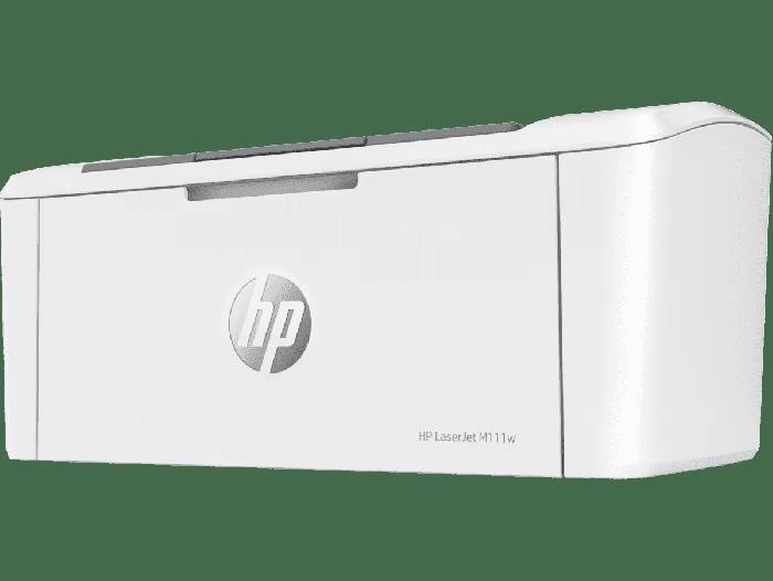  طابعه اتش بي Laserjet m111w طابعة HP LaserJet M111w (أحادية اللون - أسود وأبيض).(A4).تستخدم خرطوشة الحبر الأسود HP 150A