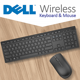 مجموعة لوحة مفاتيح وماوس بلوتوث من DELL KM3322W