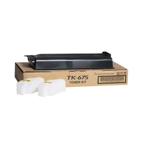 حبر Kyocera Mita الأصلي باللون الأسود TK-675 2540/3040