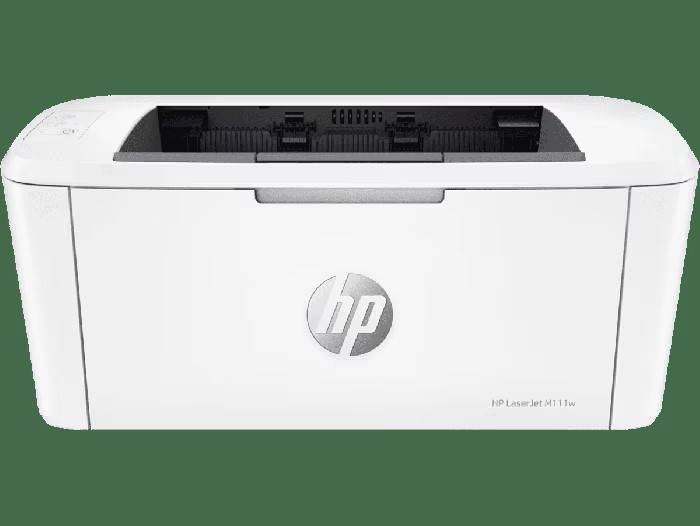  طابعه اتش بي Laserjet m111w طابعة HP LaserJet M111w (أحادية اللون - أسود وأبيض).(A4).تستخدم خرطوشة الحبر الأسود HP 150A