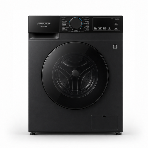 General Golden Front Load Automatic Washer Dryer 13KG Black – GNG13FLWM