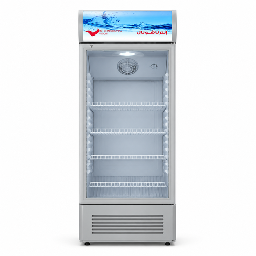 انترناشونال ثلاجة عرض زجاج 300 لتر – IV-300