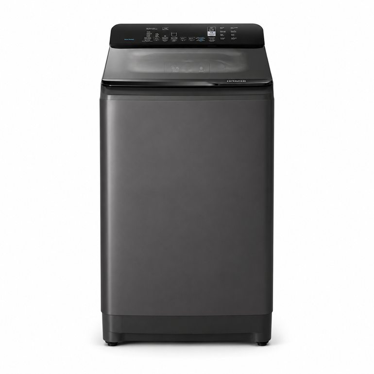 HITACHI Top Load Automatic Washing Machine 13.5KG Dark Gray – LTLH3PMVW0T