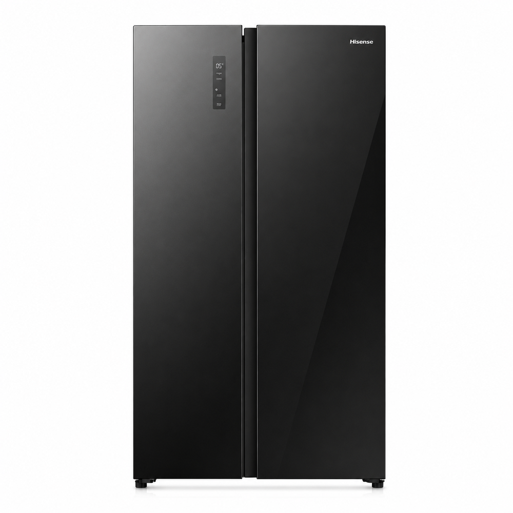 Hisense Side by Side Refrigerator 18.8 Cu.Ft RS3G558NABC
