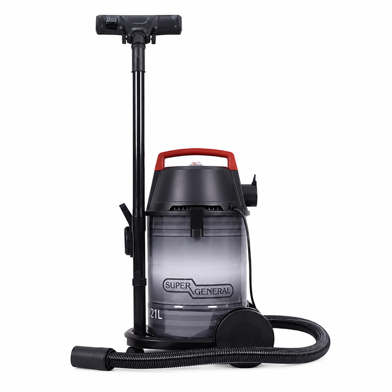 SUPER GENERAL Wet & Dry Vacuum Cleaner 21L 1600W – KSGVC2001WD
