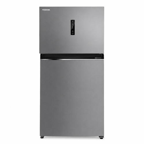 Toshiba Top Freezer Refrigerator 21.5 Cu.Ft Inverter Silver GR-RT830WE-PMU(49)