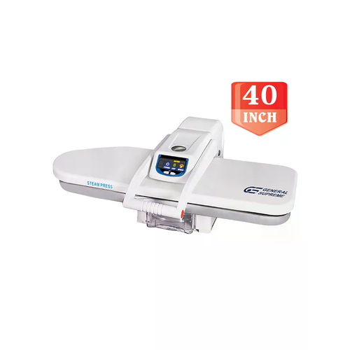 جنرال سوبريم كاوية بخار كبس 40 بوصة مع حامل 2200 واط أبيض – GS SP40S