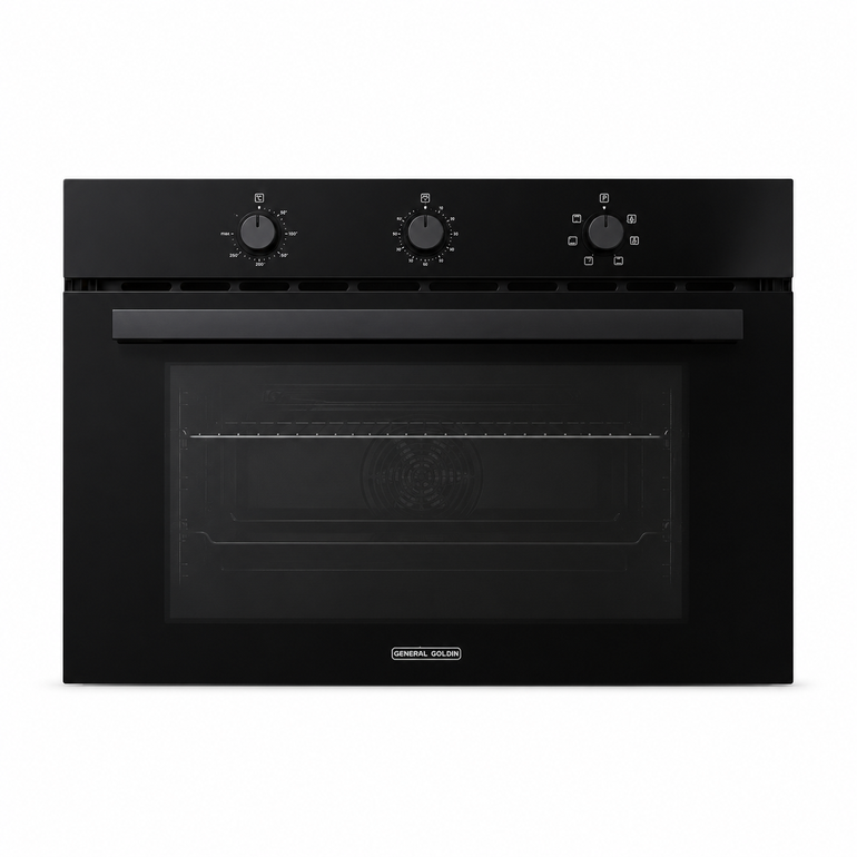 GENERAL GOLDEN Built-In Electric Oven 90CM Black – GNG90OARAMK
