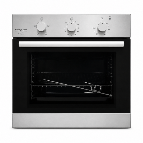 KITCHEN LINE Built-In Electric Oven 60cm Stainless Steel 4 Functions – FE6S043AXN.B00