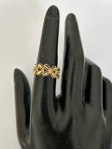 Olive branch ring