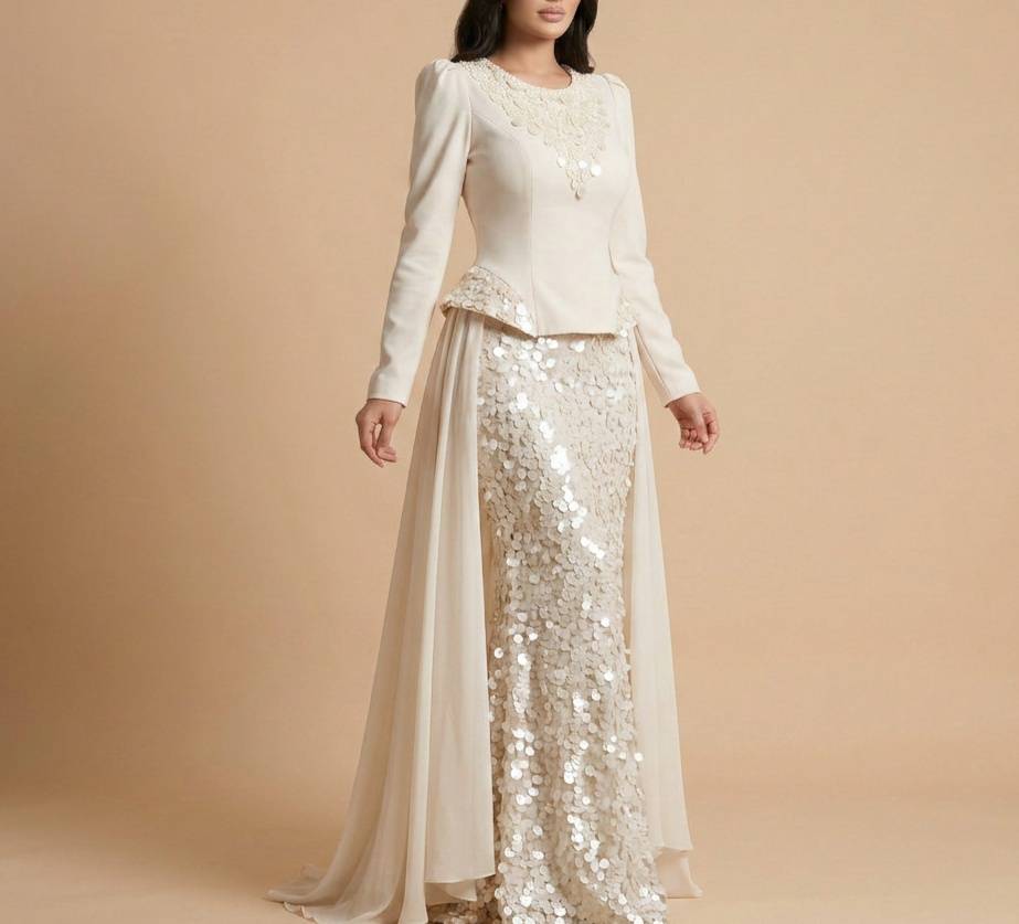 طقم سهرة ترتر