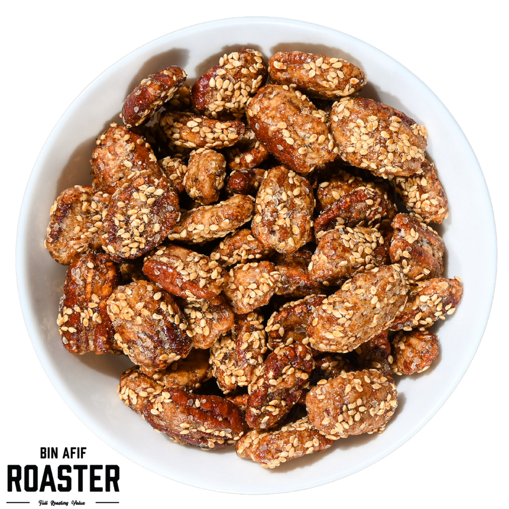 Caramelized pecans with Sesame - Shop joyfully with Mazeed