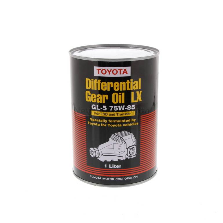 Genuine Toyota Differential Gear Oil LX 75W-85 GL-5 1L