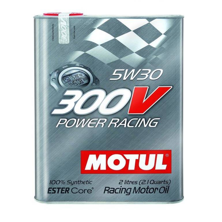 Motul 300V Power 5W-40 Racing Synthetic Oil - 2L | CarBoost